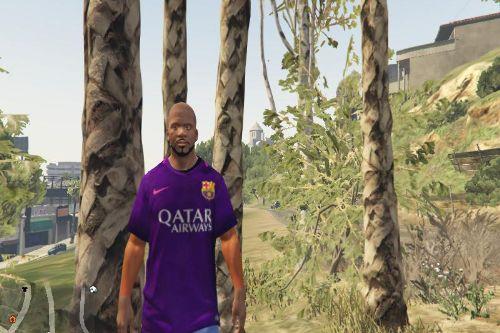 New FC Barcelona Jersey for Franklin